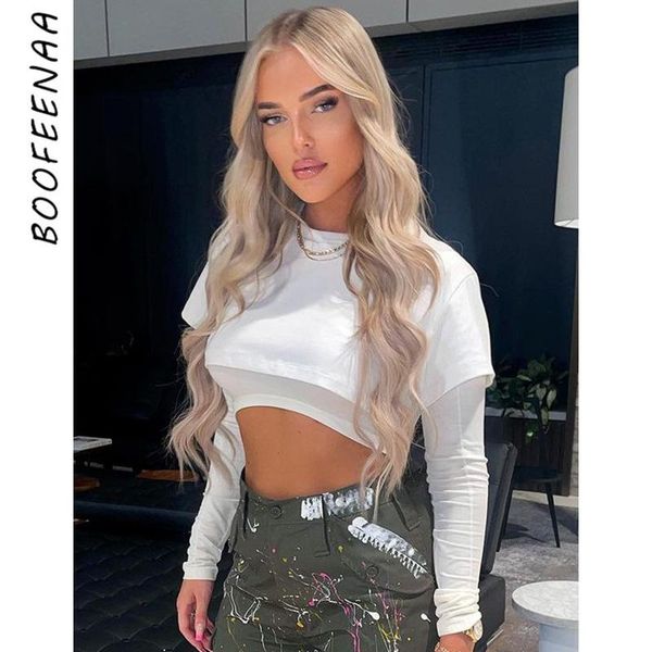t-shirt boofeenaa fake two piece long sleeve t shirts for women clothing street fashion white crop spring 2022 c85bf18
t-shirt boofeenaa fake two piece long sleeve t shirts for women clothing street fashion white crop spring 2022 c85bf18
