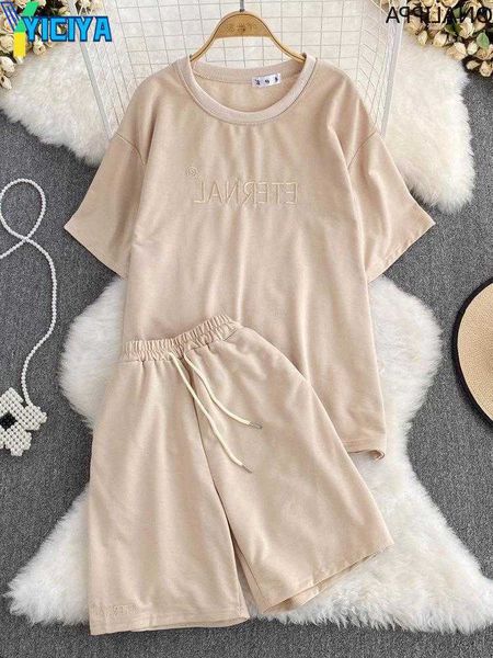 yiciya women's tracksuits onalippa casual two piece sets women's outfits elastic high waist wide legs shorts o neck short sleeves, Gray
yiciya women's tracksuits onalippa casual two piece sets women's outfits elastic high waist wide legs shorts o neck short sleeves, Gray