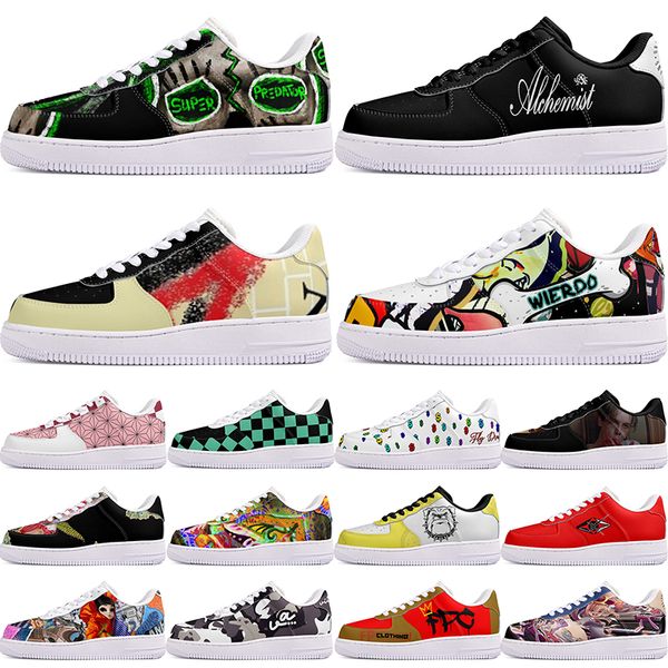 DIY shoes fashion lovely autumn mens Leisure shoes one for men women casualplatform sneakers Classic cartoon graffiti trainers comfortable sports 10010
DIY shoes fashion lovely autumn mens Leisure shoes one for men women casualplatform sneakers Classic cartoon graffiti trainers comfortable sports 10010