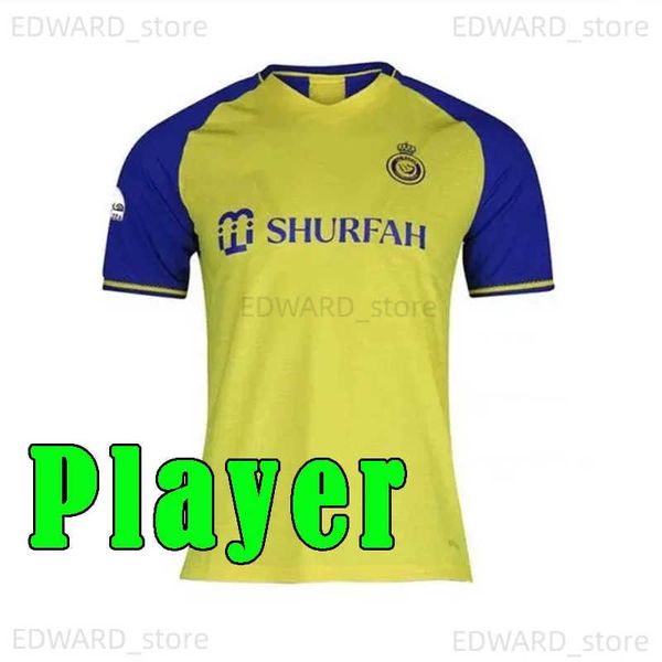 diy t-shirt al nassr soccer jerseys portugal soccer jersey englands football shirt 22 23 ronaldos player fans men kids kit t230421, Black
diy t-shirt al nassr soccer jerseys portugal soccer jersey englands football shirt 22 23 ronaldos player fans men kids kit t230421, Black