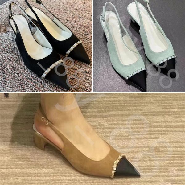 new summer c brand dress shoe fashion high appearance horizontal pointed small heel shallow mouth high heels high-quality trend chain baotou, Black
new summer c brand dress shoe fashion high appearance horizontal pointed small heel shallow mouth high heels high-quality trend chain baotou, Black