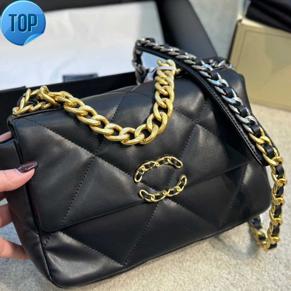 shoulder bags lambskin channel 19 designer flap bag with box 26cm women fashion luxury crossbody tote handbag ladies gold silver chain p
shoulder bags lambskin channel 19 designer flap bag with box 26cm women fashion luxury crossbody tote handbag ladies gold silver chain p