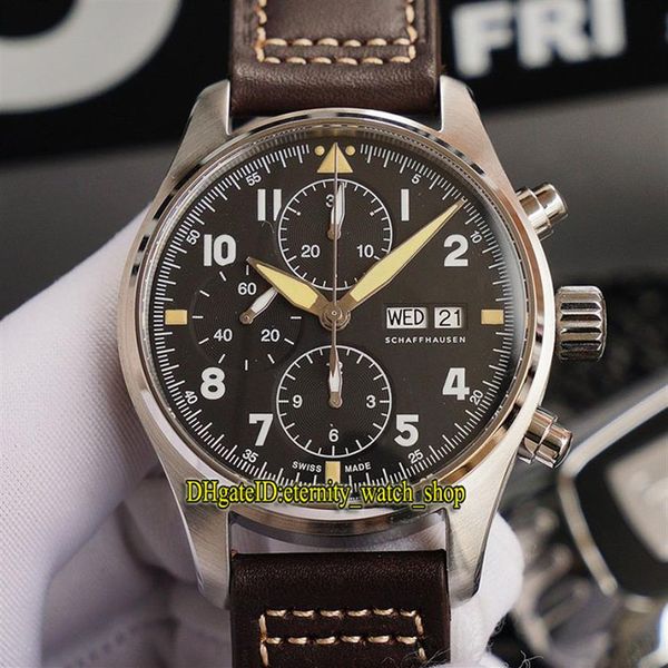 new zf version pilot spitfire fighter series bronze case 387903 black dial eta a7750 chronograph mechanical mens watch sat193g, Slivery;brown
new zf version pilot spitfire fighter series bronze case 387903 black dial eta a7750 chronograph mechanical mens watch sat193g, Slivery;brown