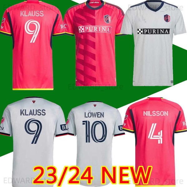 2023 24 st. l ouis city soccer jerseys mls home away st louis''red' sc white nilsson 4 klauss 9 nelson gioacchini vassilev be, Black
2023 24 st. l ouis city soccer jerseys mls home away st louis''red' sc white nilsson 4 klauss 9 nelson gioacchini vassilev be, Black