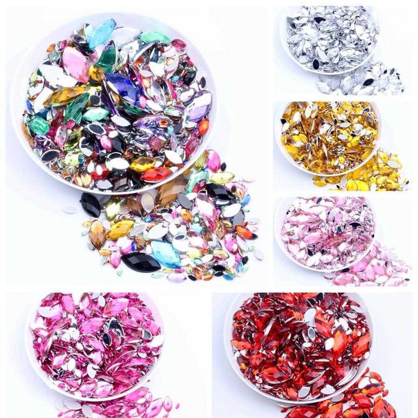 nail art decorations 3x6mm 250pcs craft diy gems flatback marquise earth facets normal colors acrylic rhinestone strass nail art decorations, Silver;gold
nail art decorations 3x6mm 250pcs craft diy gems flatback marquise earth facets normal colors acrylic rhinestone strass nail art decorations, Silver;gold