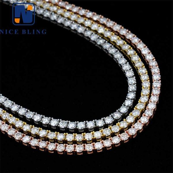 new arrival hip hop bling jewelry gold plated iced out 3mm 4mm diamond cz tennis chain necklace, Silver
new arrival hip hop bling jewelry gold plated iced out 3mm 4mm diamond cz tennis chain necklace, Silver
