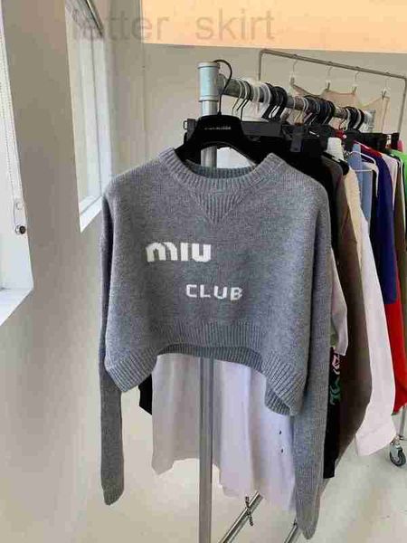 women's sweaters designer ~22 early autumn new color contrast round neck letter short knitting sweater for women kdci, White;black
women's sweaters designer ~22 early autumn new color contrast round neck letter short knitting sweater for women kdci, White;black