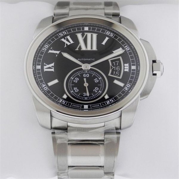 new calibre de stainless steel bracelet mens automatic mechanical watch w7100016 luxury black men's sports wrist watches tran251c, Slivery;brown
new calibre de stainless steel bracelet mens automatic mechanical watch w7100016 luxury black men's sports wrist watches tran251c, Slivery;brown