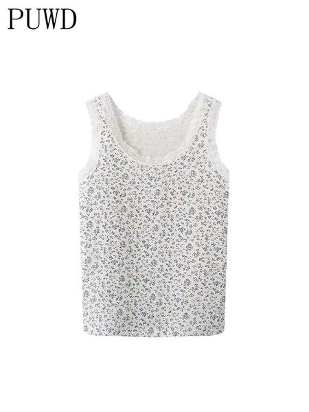 tanks puwd casual women flower print soft cotton tank 2022 summer fashion ladies beige o neck slim short female chic crop top, Black;white
tanks puwd casual women flower print soft cotton tank 2022 summer fashion ladies beige o neck slim short female chic crop top, Black;white