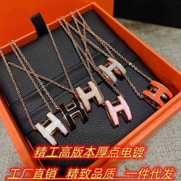 designerseiko high edition s925 silver ome light luxury enamel letter pendant 18k rose gold necklace female, Black
designerseiko high edition s925 silver ome light luxury enamel letter pendant 18k rose gold necklace female, Black