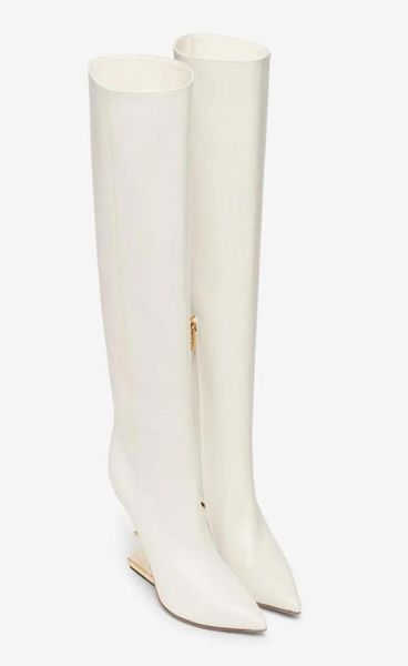 winter first women tall boots black white leather fshaped sculpted heels pointed toe lady booties zipper over knee boot eu3543 o9315475
winter first women tall boots black white leather fshaped sculpted heels pointed toe lady booties zipper over knee boot eu3543 o9315475