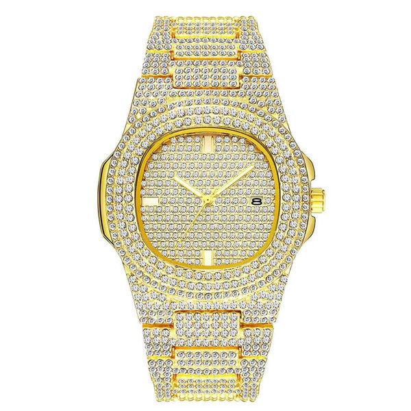 fashion men women watch diamond iced out designer watches 18k gold stainless steel quartz movement male female gift bling wristwat269c, Slivery;brown
fashion men women watch diamond iced out designer watches 18k gold stainless steel quartz movement male female gift bling wristwat269c, Slivery;brown