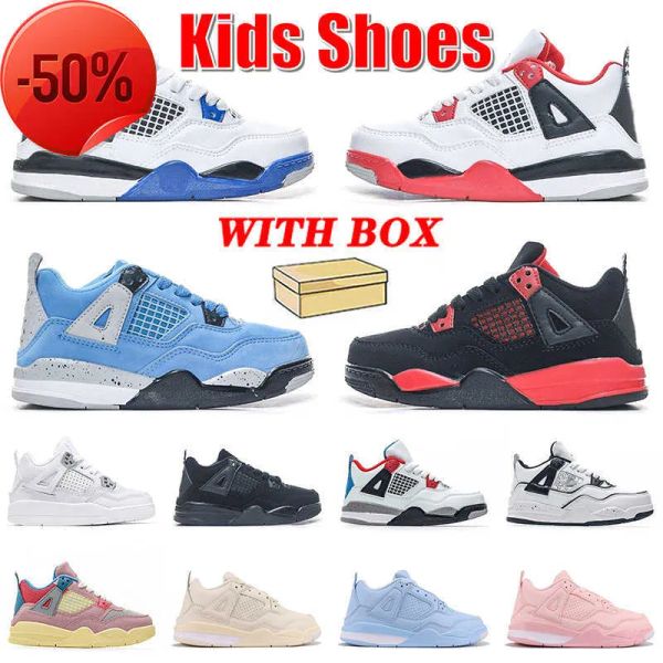 jumpman 4 4s kids basketball shoes designer youth children toddler fire red thunder university blue black cat what the sail pink motorsport
jumpman 4 4s kids basketball shoes designer youth children toddler fire red thunder university blue black cat what the sail pink motorsport