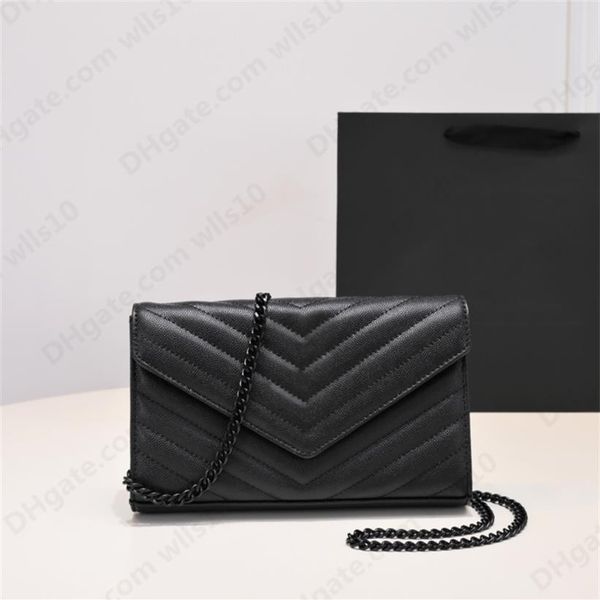 fashion handbag women luxurys designer bag mini 22cm black wos purse wallet crossbody leather chain messenger woman envelope shoul270a
fashion handbag women luxurys designer bag mini 22cm black wos purse wallet crossbody leather chain messenger woman envelope shoul270a