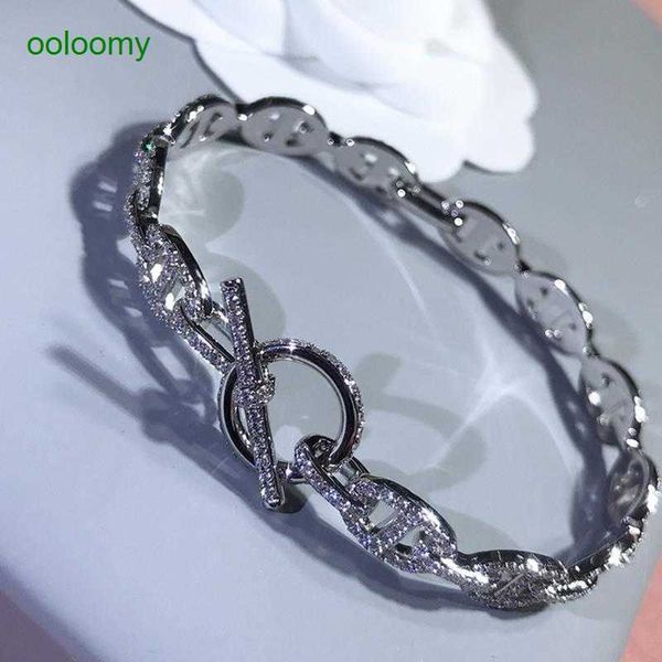 hemres designer gold bracelet for women pig nose bracelet light luxury small crowd full of zircon female high grade exquisite design versati, Silver
hemres designer gold bracelet for women pig nose bracelet light luxury small crowd full of zircon female high grade exquisite design versati, Silver