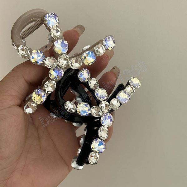 woman advanced sense rhinestone hair claws girls retro clip hair clips washing face hairpins lady headwear ornaments, Slivery;white
woman advanced sense rhinestone hair claws girls retro clip hair clips washing face hairpins lady headwear ornaments, Slivery;white