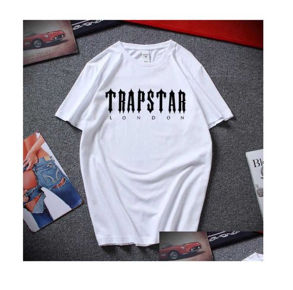 men's t-shirts 2022 mens trapstar t shirt designer men women hip hop print tshirt summer fashion black sportswear brand sweatshi 2023, White;black
men's t-shirts 2022 mens trapstar t shirt designer men women hip hop print tshirt summer fashion black sportswear brand sweatshi 2023, White;black
