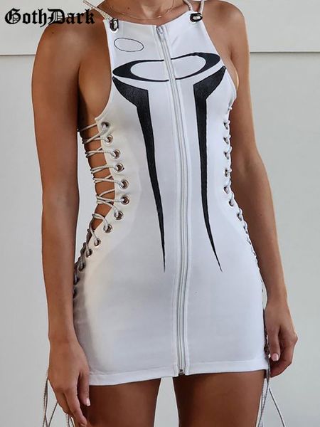casual dresses goth dark bandage cyber y2k techwear mini gothic punk patchwork zip up women dress party hollow out side streetwear 230421, Black;gray
casual dresses goth dark bandage cyber y2k techwear mini gothic punk patchwork zip up women dress party hollow out side streetwear 230421, Black;gray