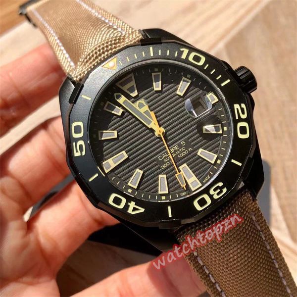 2023new men's watch diameter 43mm equipped with sw200-1 movement sapphire glass mirror titanium case nylon strap wristwatches, Slivery;brown
2023new men's watch diameter 43mm equipped with sw200-1 movement sapphire glass mirror titanium case nylon strap wristwatches, Slivery;brown