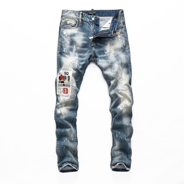 dsq phantom turtle men's jeans mens italian designer jeans skinny ripped cool guy causal hole denim fashion brand fit jeans men washed, Blue
dsq phantom turtle men's jeans mens italian designer jeans skinny ripped cool guy causal hole denim fashion brand fit jeans men washed, Blue