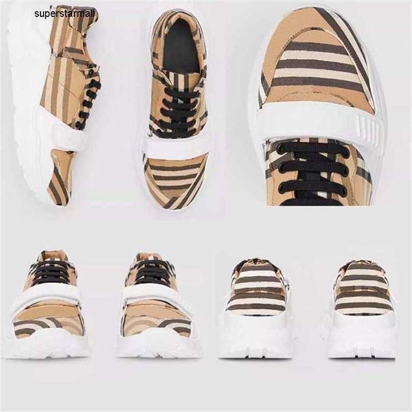 shoes berry quality designer casual 2023 real leather classic plaid trainers burbrerys stripes shoe high fashion trainer for man woman bur c, Black
shoes berry quality designer casual 2023 real leather classic plaid trainers burbrerys stripes shoe high fashion trainer for man woman bur c, Black