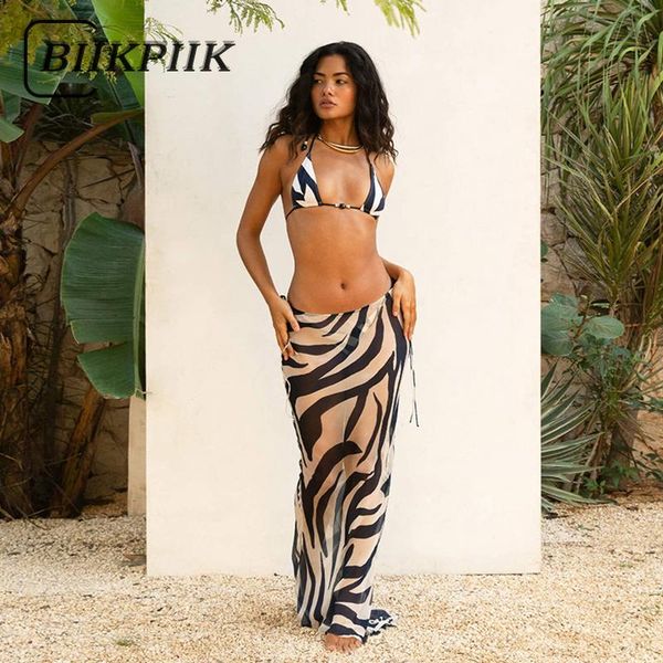 dress biikpiik zebra stripes print 3piece set women summer holiday bra + panties matching long skirts elegant beach outfit, White
dress biikpiik zebra stripes print 3piece set women summer holiday bra + panties matching long skirts elegant beach outfit, White