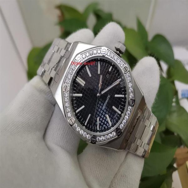elling wristwatch 41mm diamond stainless steel black dial asia mechanical automatic mens men's watch watches268k, Slivery;brown
elling wristwatch 41mm diamond stainless steel black dial asia mechanical automatic mens men's watch watches268k, Slivery;brown