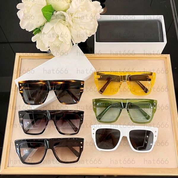 fashion designer sunglasses original eyeglasses outdoor shades frame classic lady mirrors for women and men glasses 14 colors with box, White;black
fashion designer sunglasses original eyeglasses outdoor shades frame classic lady mirrors for women and men glasses 14 colors with box, White;black