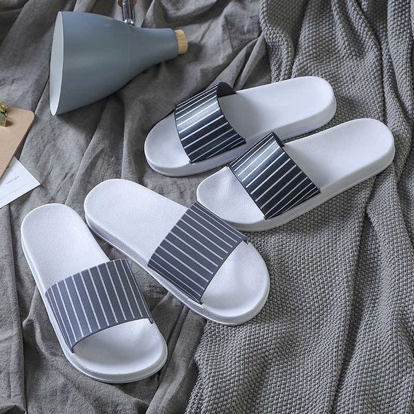 summer bathroom couples indoor home stripe men and women wear simple slippers outside, Black
summer bathroom couples indoor home stripe men and women wear simple slippers outside, Black