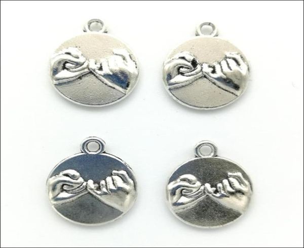 lot 100pcs hand pull hook antique silver charms pendants for jewelry making bracelet earrings diy keychain pendant 1714mm dh08193916917, Bronze;silver
lot 100pcs hand pull hook antique silver charms pendants for jewelry making bracelet earrings diy keychain pendant 1714mm dh08193916917, Bronze;silver