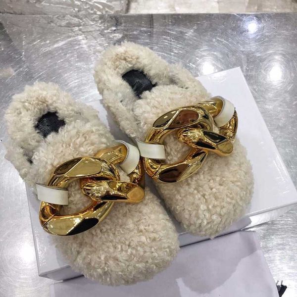 autumn and winter lamb wool chain rubber womens platform slippers luxury brand designer ja sandals loafers outdoo rhalloween shoes ladies so, Black
autumn and winter lamb wool chain rubber womens platform slippers luxury brand designer ja sandals loafers outdoo rhalloween shoes ladies so, Black