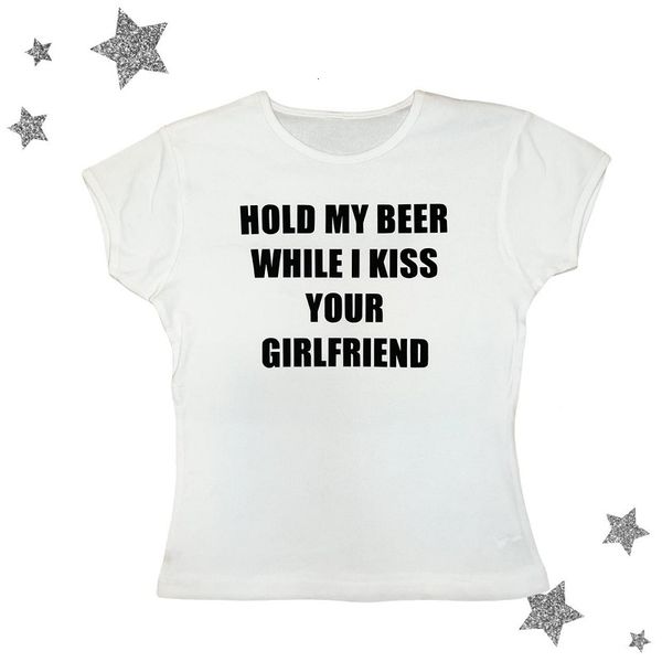 women s t shirt aesthetic cute baby tee vintage letter print casual punk streetwear grunge t shirt y2k clothes gothic emo girl crop 230420, White
women s t shirt aesthetic cute baby tee vintage letter print casual punk streetwear grunge t shirt y2k clothes gothic emo girl crop 230420, White