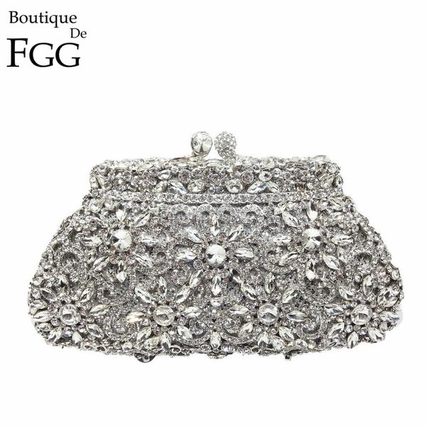 evening bags boutique de fgg flower crown minaudiere clutch silver crystal handbag women party prom bag bridal clutches wedding purse 230421
evening bags boutique de fgg flower crown minaudiere clutch silver crystal handbag women party prom bag bridal clutches wedding purse 230421