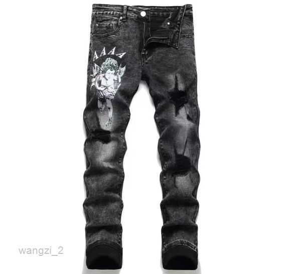 miri men's jeans hiking ripped embroidery hop high street brand pantalones vaqueros para motorcycle close designer fitting pencil 2tsu, Blue
miri men's jeans hiking ripped embroidery hop high street brand pantalones vaqueros para motorcycle close designer fitting pencil 2tsu, Blue