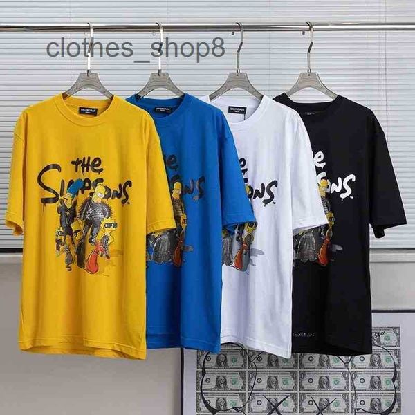 shirt balengs t high version 2022 simpson portrait cracked print couple trend versatile short sleeve shirts, White;black
shirt balengs t high version 2022 simpson portrait cracked print couple trend versatile short sleeve shirts, White;black