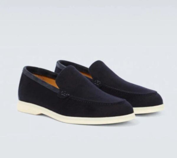 lp piana couples shoes summer walk charms embellished suede loafers genuine leather casual slip on flats for men luxury designer flat dress, Black
lp piana couples shoes summer walk charms embellished suede loafers genuine leather casual slip on flats for men luxury designer flat dress, Black