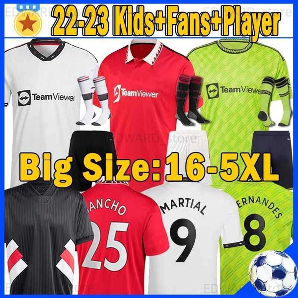 4xl 5xl 22/23 sancho soccer jerseys remake retro fans player version man bruno casemiro fernandes lingard pogba rashford 2023 2024 maguire j, Black
4xl 5xl 22/23 sancho soccer jerseys remake retro fans player version man bruno casemiro fernandes lingard pogba rashford 2023 2024 maguire j, Black