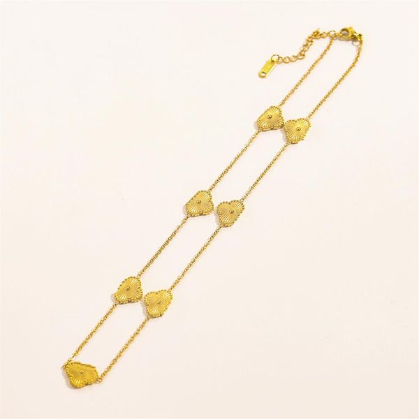 luxury designer pendant necklaces premium brand long chain 18k gold plated flower necklace women's love necklace stainless st258p, Silver
luxury designer pendant necklaces premium brand long chain 18k gold plated flower necklace women's love necklace stainless st258p, Silver