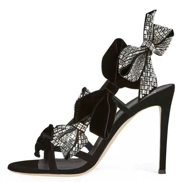 sandals big crystal bowknot woman summer new slingback high heel stiletto party prom shoes luxury brand ladies 230406, Black
sandals big crystal bowknot woman summer new slingback high heel stiletto party prom shoes luxury brand ladies 230406, Black