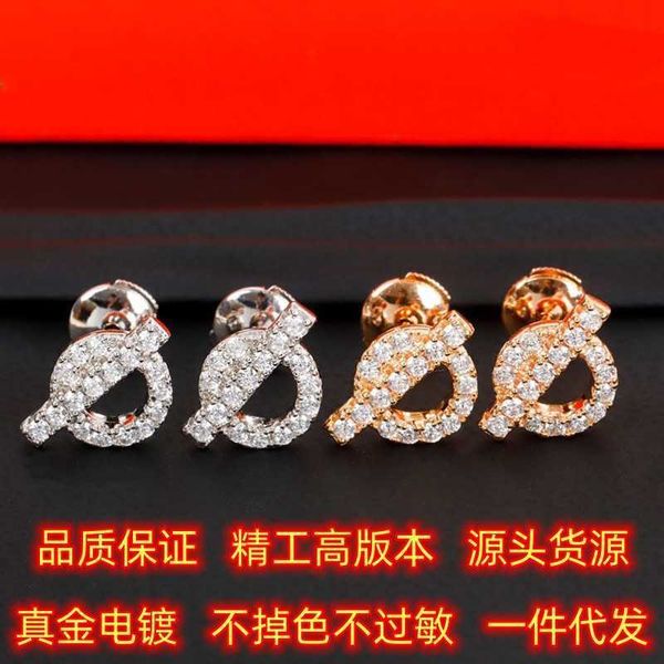 designerhigh version s925 sterling silver herms classic small q pig nose earrings 18k rose gold for women, Golden
designerhigh version s925 sterling silver herms classic small q pig nose earrings 18k rose gold for women, Golden