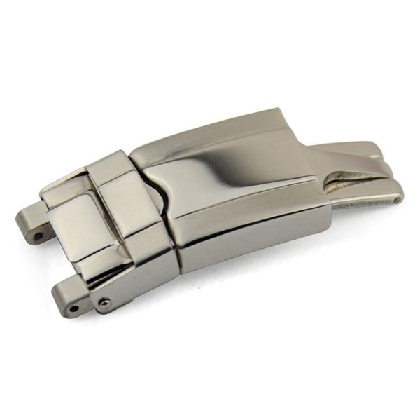 16mm stainless steel watch band deployment clasp buckle men women 2016 folding single open butterfly buckle8141993, Black;brown
16mm stainless steel watch band deployment clasp buckle men women 2016 folding single open butterfly buckle8141993, Black;brown