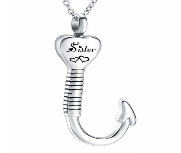 fashion custom name fish hook cremation urn ash holder pendant heart necklace for men women memorial keepsake jewelry9379483, Silver
fashion custom name fish hook cremation urn ash holder pendant heart necklace for men women memorial keepsake jewelry9379483, Silver