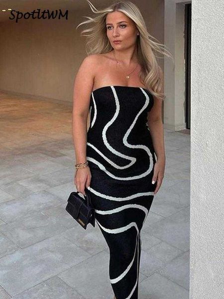 party dresses black white knit striped strapless long dress women's sleeveless backless wrap hips dresses female summer party club dres, White;black
party dresses black white knit striped strapless long dress women's sleeveless backless wrap hips dresses female summer party club dres, White;black