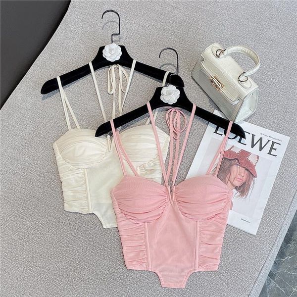 tanks summer 2022 new arrivals sleeveless lace up slim tank women camisole gf084, Black;white
tanks summer 2022 new arrivals sleeveless lace up slim tank women camisole gf084, Black;white