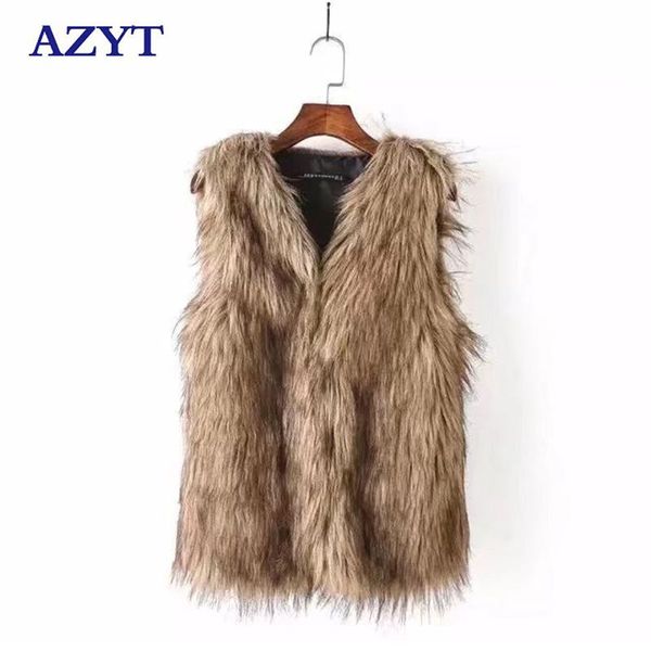 vests azyt 2021 winter new faux fur women vest coat loose warm women waistcoat thicken winter sleeveless jacket female, Black;white
vests azyt 2021 winter new faux fur women vest coat loose warm women waistcoat thicken winter sleeveless jacket female, Black;white