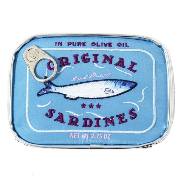 cosmetic bags cases canned sardines bath women travel cute toiletry portable zipper soft creative makeup storage case weekend 230421
cosmetic bags cases canned sardines bath women travel cute toiletry portable zipper soft creative makeup storage case weekend 230421