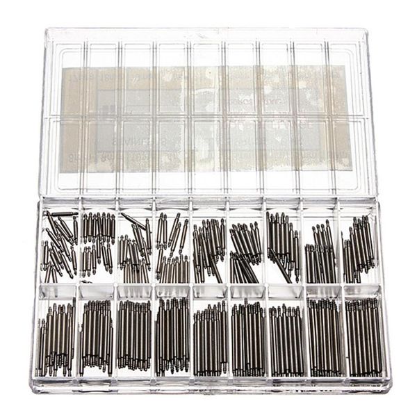360 pcs stainless steel watch spring bars strap link pins 8-25mm watchmaker271n 
360 pcs stainless steel watch spring bars strap link pins 8-25mm watchmaker271n