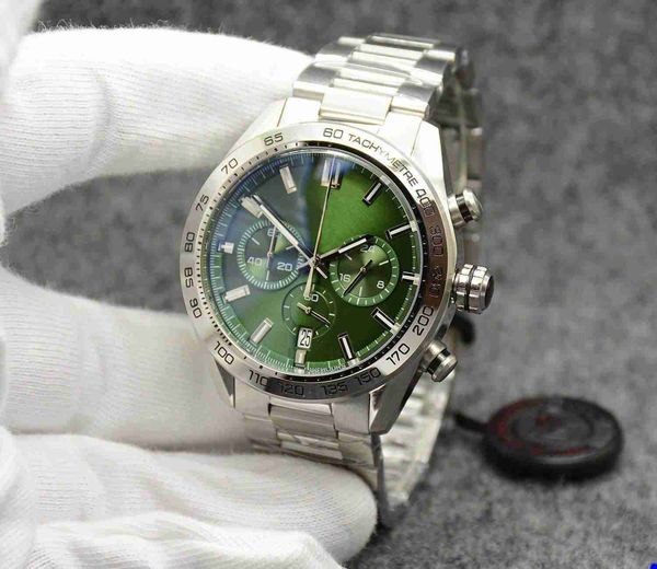 high grade watch 44mm quartz chronograph battery power mens watches stainless steel bracelet strap luminous wristwatch, Slivery;golden
high grade watch 44mm quartz chronograph battery power mens watches stainless steel bracelet strap luminous wristwatch, Slivery;golden