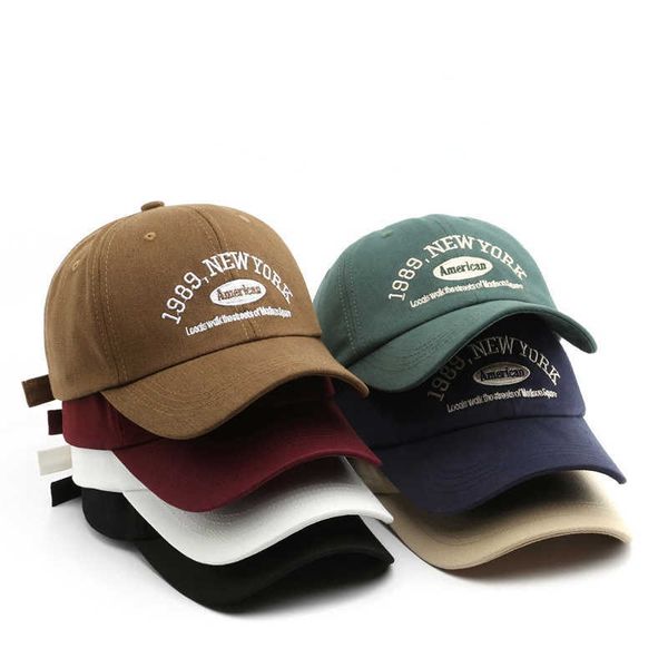 ball caps men retro embroidered baseball cap adjustable casual 1989 new york american cotton sun hats women solid color visor hatshkd230625, Blue;gray
ball caps men retro embroidered baseball cap adjustable casual 1989 new york american cotton sun hats women solid color visor hatshkd230625, Blue;gray