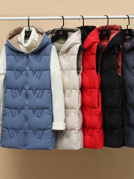 vests women double side wear vest warm hooded waistcoat autumn winter coat thicken cotton padded female sleeveless jacket chaquetas, Black;white
vests women double side wear vest warm hooded waistcoat autumn winter coat thicken cotton padded female sleeveless jacket chaquetas, Black;white